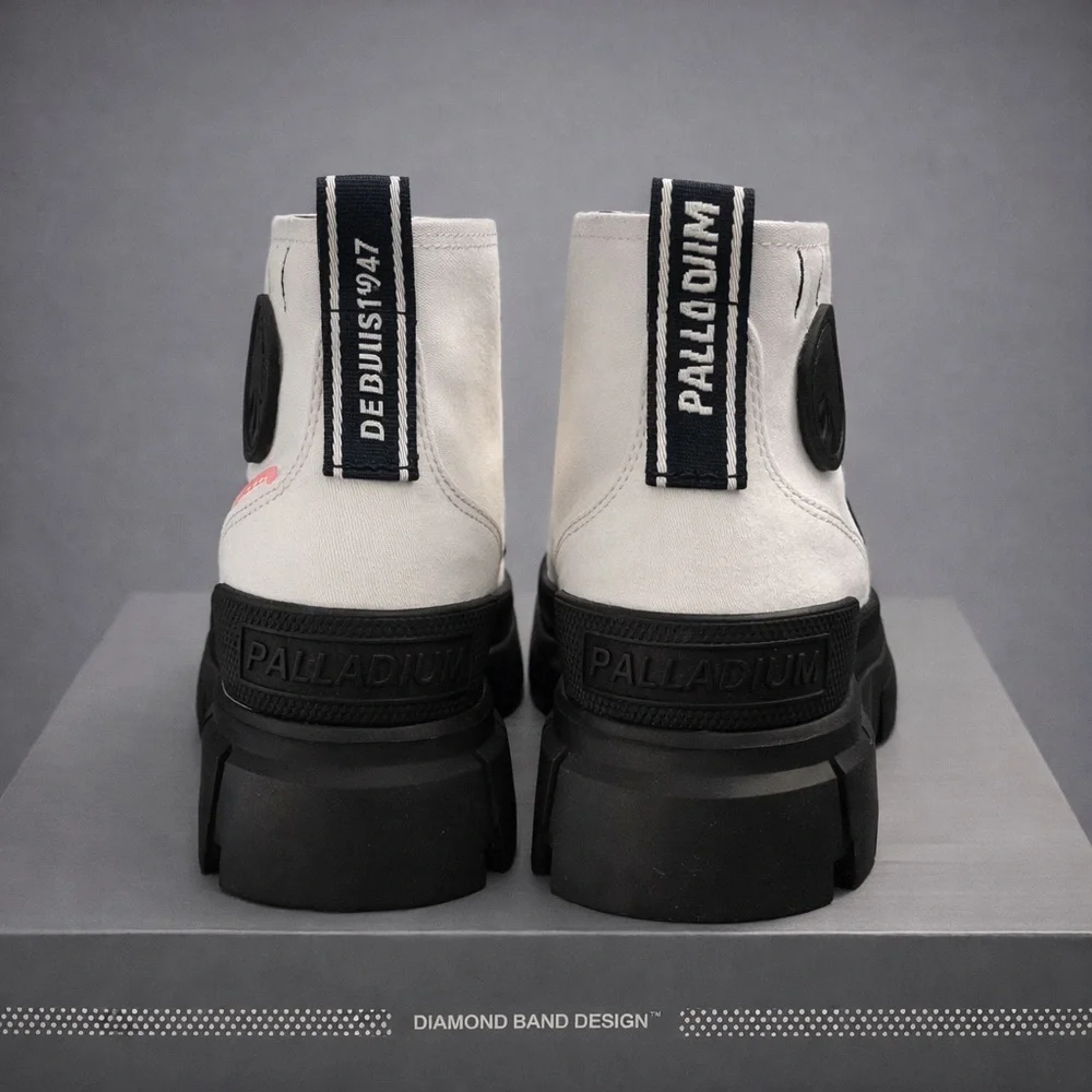 Palladium - REVOLT HI TX - Star White